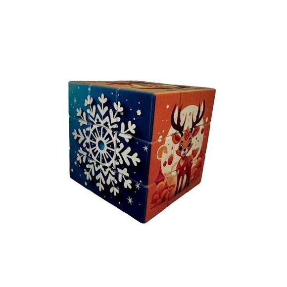 Christmas themed and Halloween Themed Cubes/Twist Puzzles Combo - Picture 8 of 8